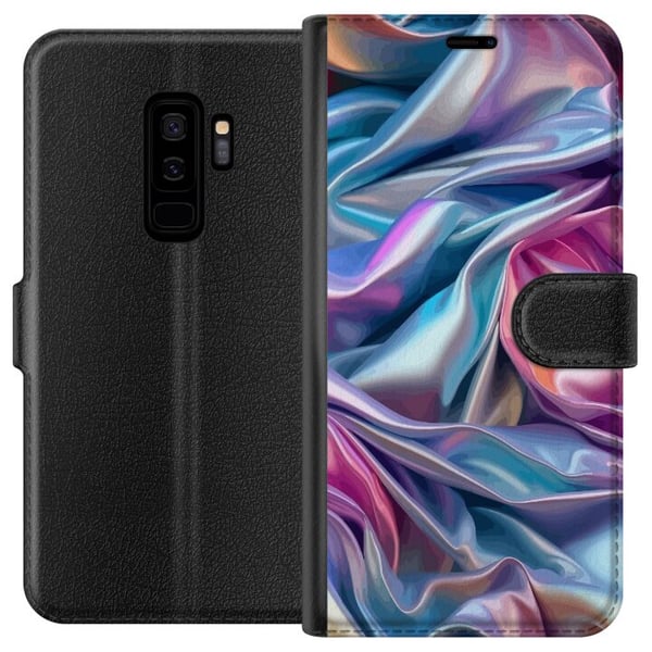 Kompatibelt Lommeboketui til Samsung Galaxy S9+ Skimrende silke Kompatibelt Lommeboketui til Samsung Galaxy S9+ Skimrende silke
