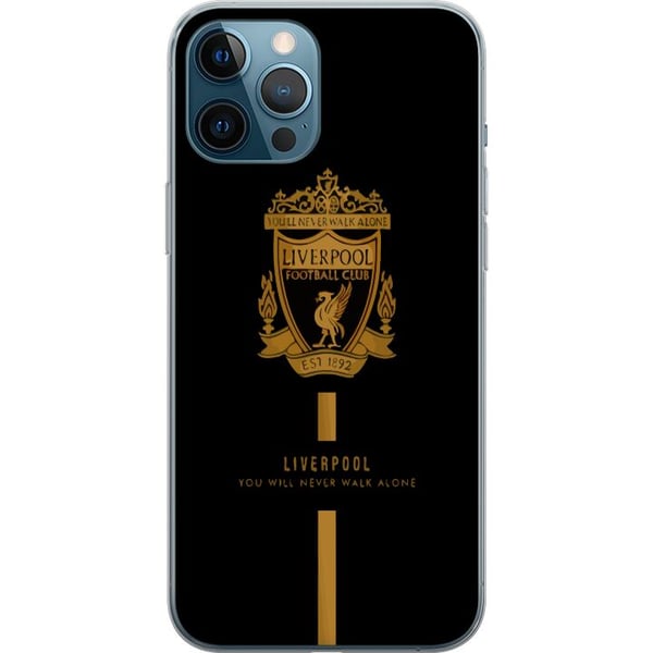 Kompatibelt Mobildeksel til Apple iPhone 12 Pro Max Liverpool-emblem offisiell klubbdesign 2025