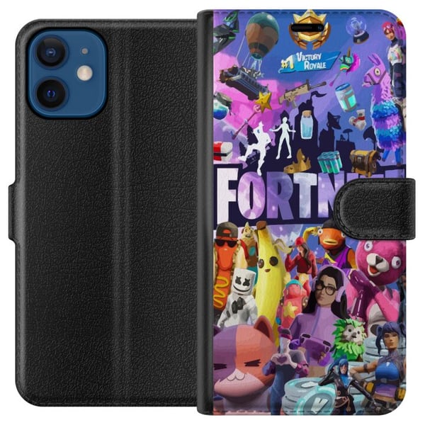 Kompatibelt Lommeboketui til Apple iPhone 12 mini Fortnite