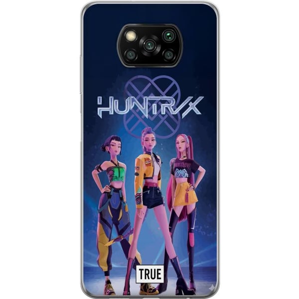 Kompatibel Mobilcover til Xiaomi Poco X3 NFC KPop Demon Hunters 2 HuntrX-piger – futuristisk motiv med stærk KPop-attitude og cyberpunk-stil