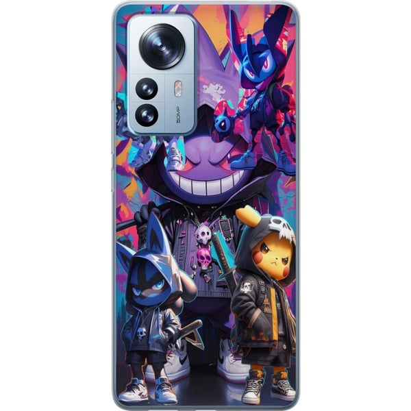 Yhteensopiva Puhelinkuori Xiaomi 12 Pro Pokemon