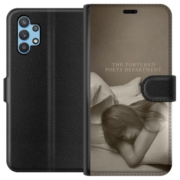 Kompatibelt Plånboksfodral till Samsung Galaxy A32 5G Taylor Swift - TTPD Kompatibelt Plånboksfodral till Samsung Galaxy A32 5G Taylor Swift - TTPD