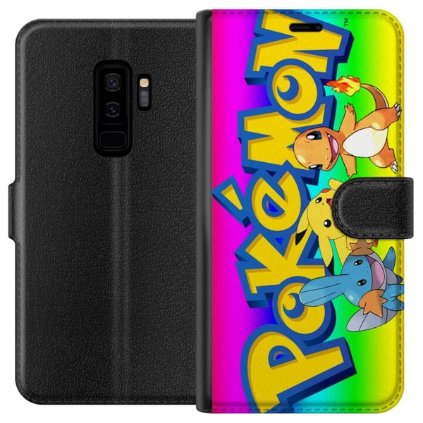 Yhteensopiva Lompakkokotelo Samsung Galaxy S9+ Pokémon Yhteensopiva Lompakkokotelo Samsung Galaxy S9+ Pokémon