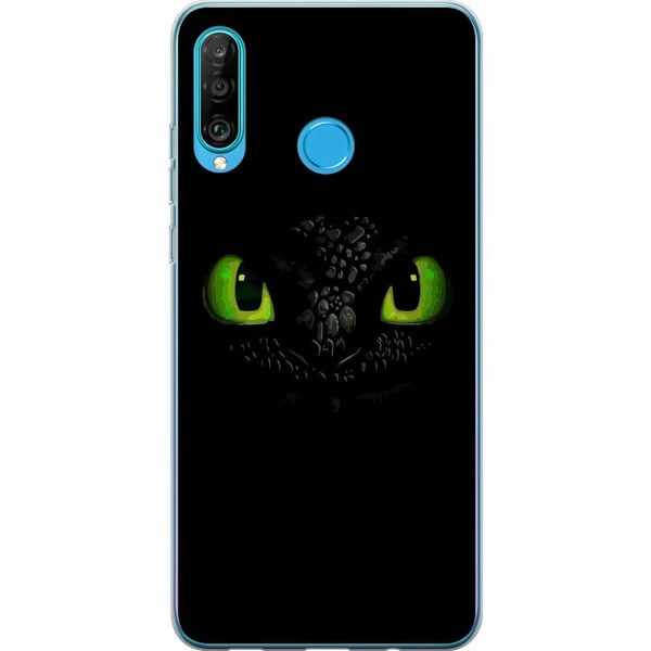 Kompatibelt Mobilskal till Huawei P30 lite Draktränaren How to Train Your Dragon