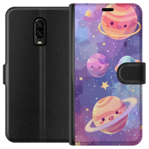 Kompatibelt Lommeboketui til OnePlus 6T Rom Søt