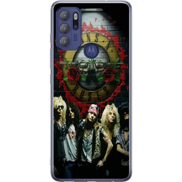 Kompatibel Mobilcover til Motorola Moto G60S Guns N Roses Rockband Guitar Musik