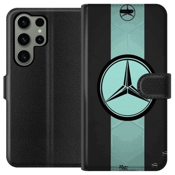 Kompatibel Tegnebogsetui til Samsung Galaxy S23 Ultra Mercedes