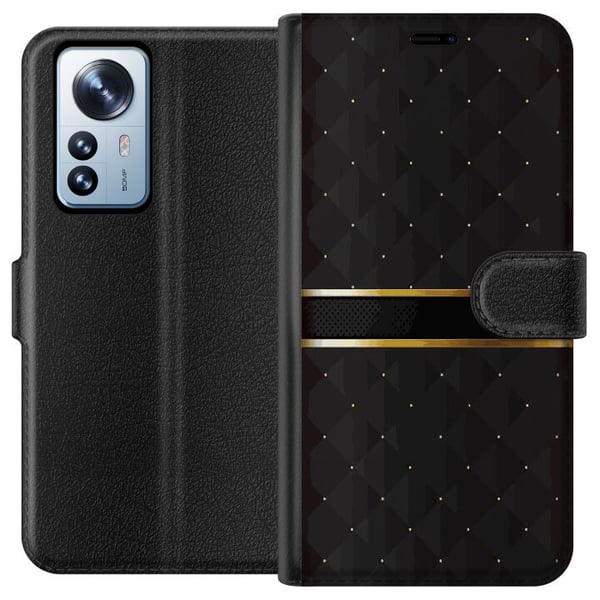 Kompatibel Tegnebogsetui til Xiaomi 12 Pro Glamourøst
