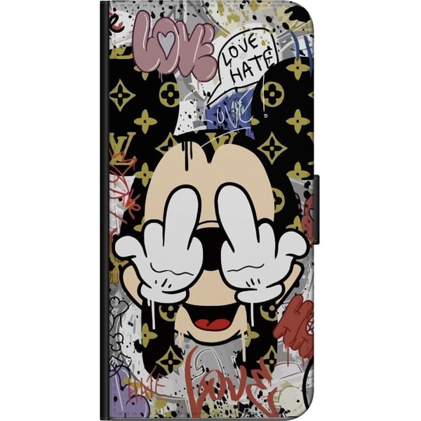 Kompatibelt Plånboksfodral till Samsung Galaxy A20s Mickey Mouse