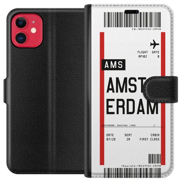 Kompatibelt Plånboksfodral till Apple iPhone 11 Amsterdam Kompatibelt Plånboksfodral till Apple iPhone 11 Amsterdam