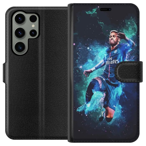 Kompatibel Tegnebogsetui til Samsung Galaxy S23 Ultra Neymar
