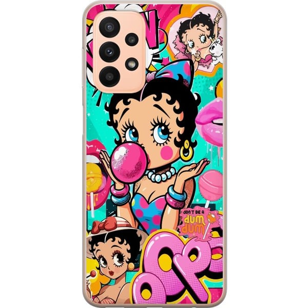 Yhteensopiva Puhelinkuori Samsung Galaxy A23 Betty Boop