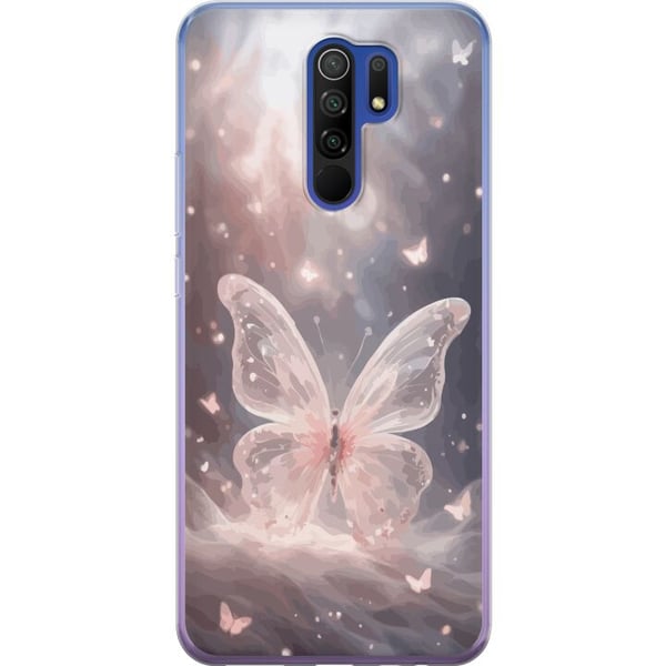 Kompatibel Mobilcover til Xiaomi Redmi 9 Sommerfugl