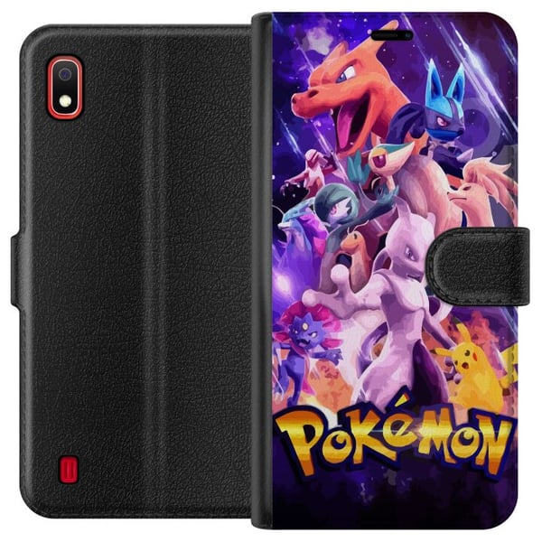 Kompatibel Tegnebogsetui til Samsung Galaxy A10 Pokemon