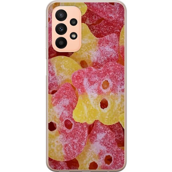 Yhteensopiva Puhelinkuori Samsung Galaxy A23 BUBS Raspberry | Blueberry