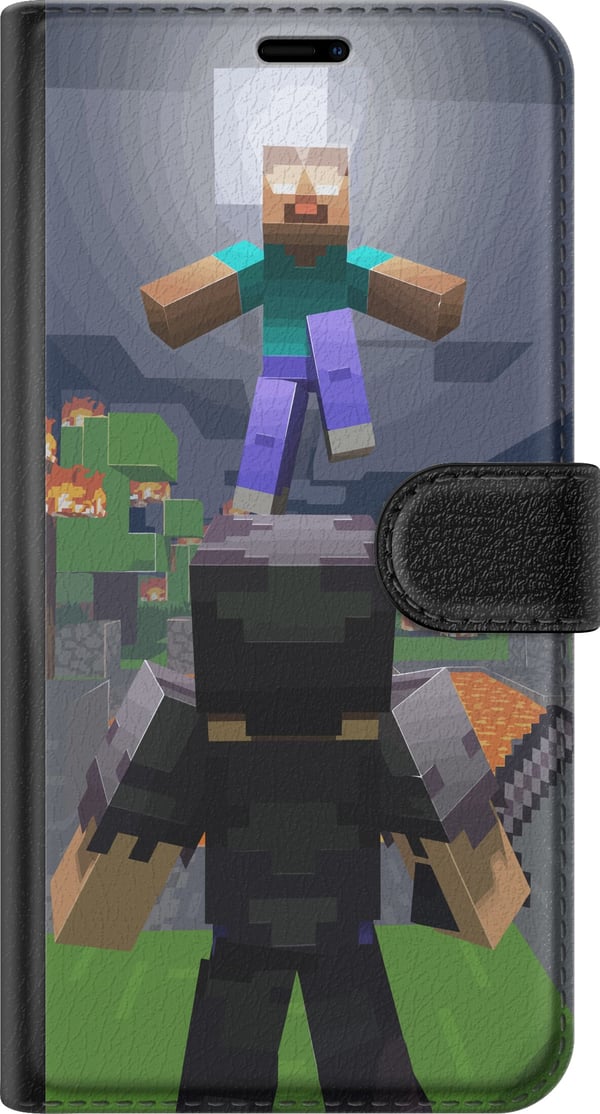 Yhteensopiva Lompakkokotelo Samsung Galaxy A32 5G Minecraft