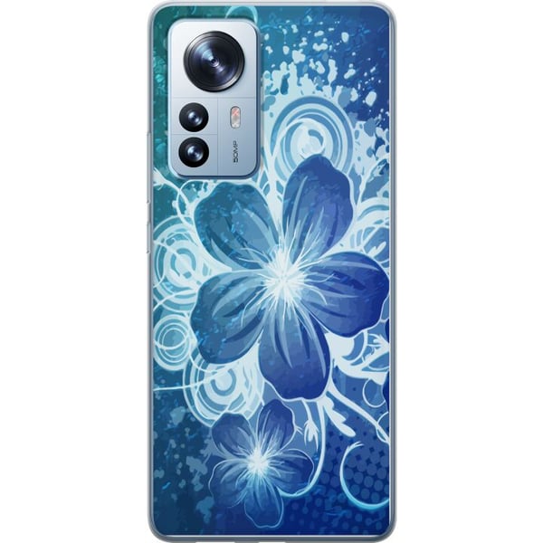 Kompatibel Mobilcover til Xiaomi 12 Pro Blomst Kompatibel Mobilcover til Xiaomi 12 Pro Blomst