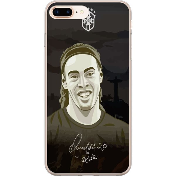 Kompatibel Mobilcover til Apple iPhone 8 Plus Ronaldinho Kompatibel Mobilcover til Apple iPhone 8 Plus Ronaldinho