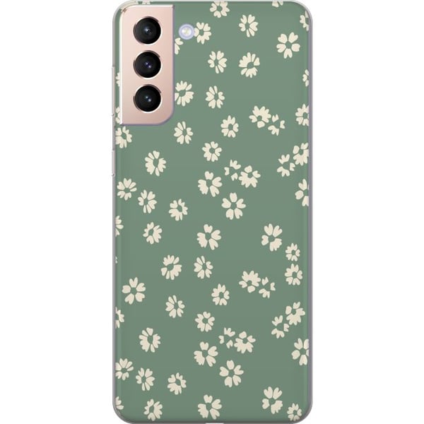 Yhteensopiva Puhelinkuori Samsung Galaxy S21 Kukkaisunelma - Värikäs Kukkakuvio Yhteensopiva Puhelinkuori Samsung Galaxy S21 Kukkaisunelma - Värikäs Kukkakuvio