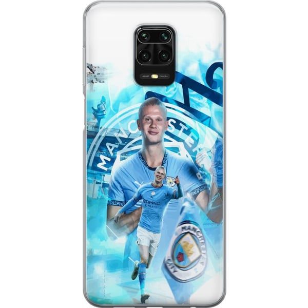 Kompatibel Mobilcover til Xiaomi Redmi Note 9S Erling Haaland Manchester City Norge ultrahurtig og stærk angriber med utrolig effektivitet og topnive