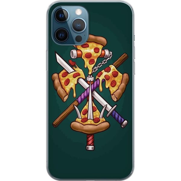 Yhteensopiva Puhelinkuori Apple iPhone 12 Pro Pizza Yhteensopiva Puhelinkuori Apple iPhone 12 Pro Pizza