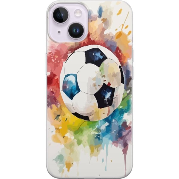 Yhteensopiva Puhelinkuori Apple iPhone 14 Plus Jalkapallo