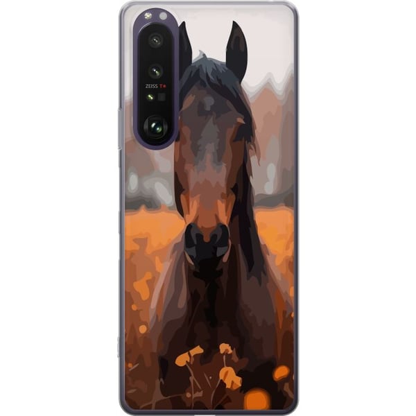 Kompatibel Mobilcover til Sony Xperia 1 III Efterårets Hest