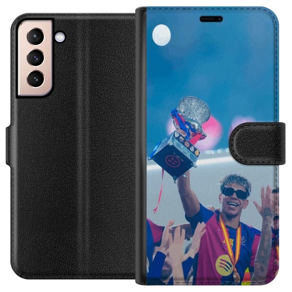 Kompatibel Tegnebogsetui til Samsung Galaxy S21 Lamine Yamal