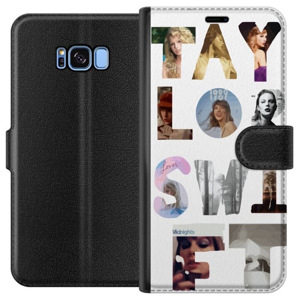 Kompatibelt Plånboksfodral till Samsung Galaxy S8 Taylor Swift Kompatibelt Plånboksfodral till Samsung Galaxy S8 Taylor Swift