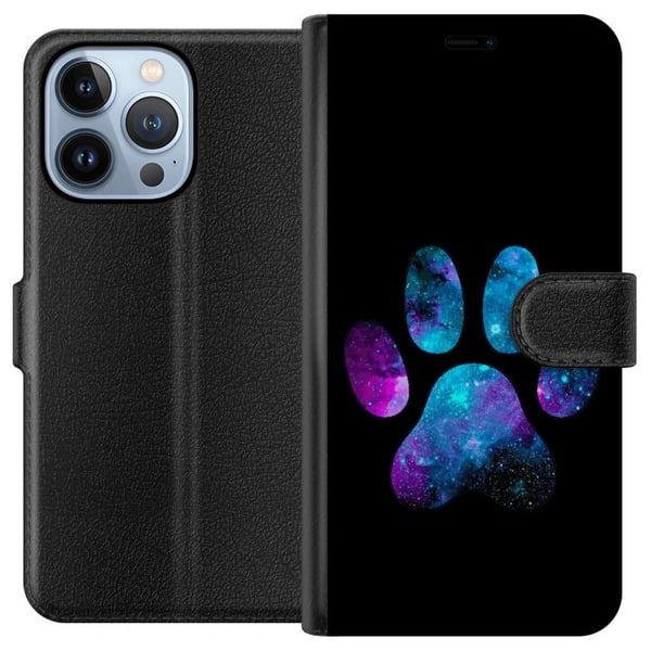 Yhteensopiva Lompakkokotelo Apple iPhone 13 Pro Galaksin Tassu Yhteensopiva Lompakkokotelo Apple iPhone 13 Pro Galaksin Tassu