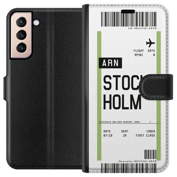 Kompatibelt Lommeboketui til Samsung Galaxy S21 Stockholm