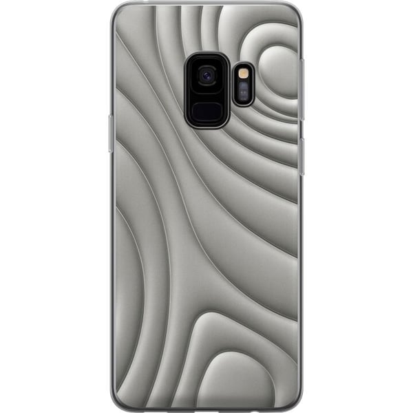 Kompatibel Mobilcover til Samsung Galaxy S9 Sølvbølger