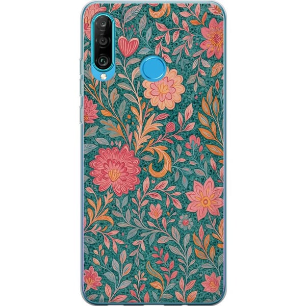 Kompatibel Mobilcover til Huawei P30 lite Floral Dream