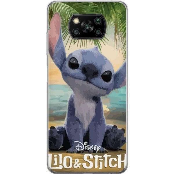 Kompatibelt Mobilskal till Xiaomi Poco X3 NFC Stitch Kärleksfull – Med Hjärtan & Kawaii-känsla