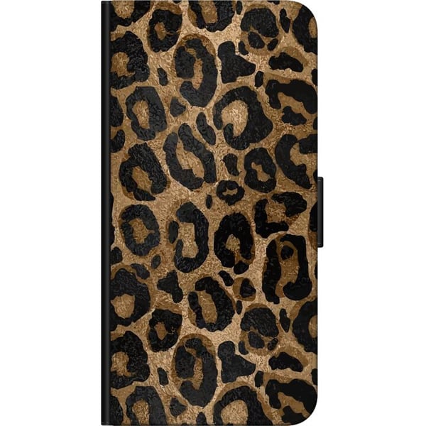 Kompatibelt Lommeboketui til Samsung Galaxy A03s Leopard Luxe