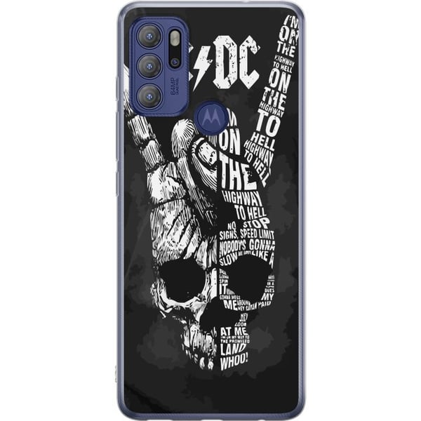 Kompatibel Mobilcover til Motorola Moto G60S ACDC Rockmusikband Guitar Klassisk