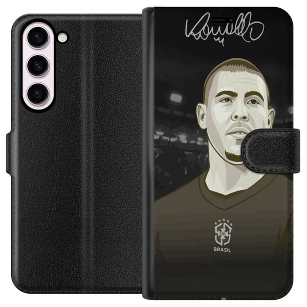 Kompatibel Tegnebogsetui til Samsung Galaxy S23+ Ronaldo Nazario Kompatibel Tegnebogsetui til Samsung Galaxy S23+ Ronaldo Nazario