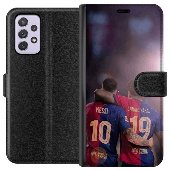 Kompatibelt Plånboksfodral till Samsung Galaxy A52s 5G Lamine Yamal VS Messi