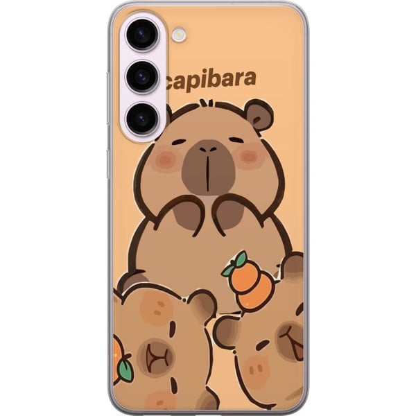 Kompatibel Mobilcover til Samsung Galaxy S23+ Capybara kawaii sød figur samlerobjekt Kompatibel Mobilcover til Samsung Galaxy S23+ Capybara kawaii sød figur samlerobjekt