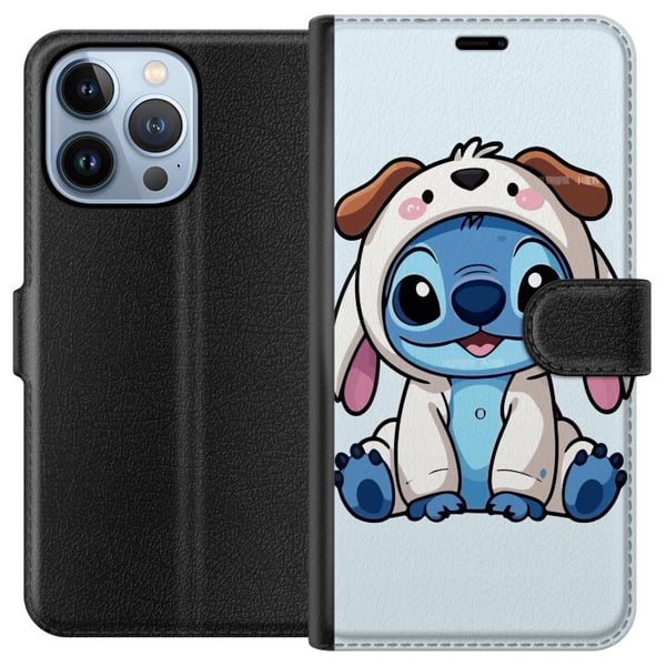 Yhteensopiva Lompakkokotelo Apple iPhone 13 Pro Stitch Hundkostym Lilo & Stitch Disney Roligt Motiv Blå Yhteensopiva Lompakkokotelo Apple iPhone 13 Pro Stitch Hundkostym Lilo & Stitch Disney Roligt Motiv Blå