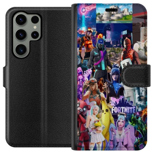 Kompatibel Tegnebogsetui til Samsung Galaxy S23 Ultra Fortnite Kompatibel Tegnebogsetui til Samsung Galaxy S23 Ultra Fortnite