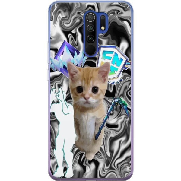 Kompatibelt Mobilskal till Xiaomi Redmi 9 Katt