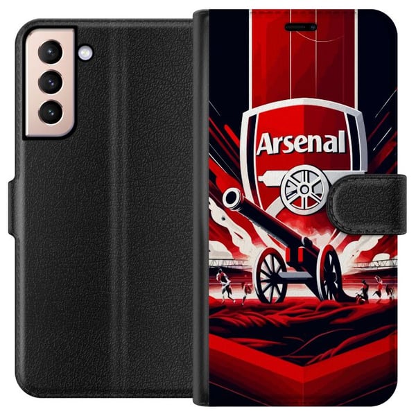 Kompatibelt Lommeboketui til Samsung Galaxy S21 Arsenal
