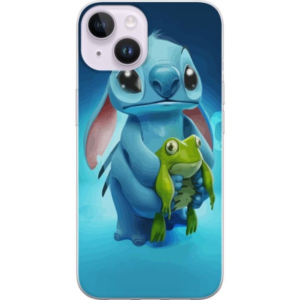 Yhteensopiva Puhelinkuori Apple iPhone 14 Stitch ja sammakko