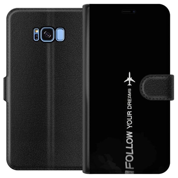 Kompatibelt Plånboksfodral till Samsung Galaxy S8 Dreams Kompatibelt Plånboksfodral till Samsung Galaxy S8 Dreams