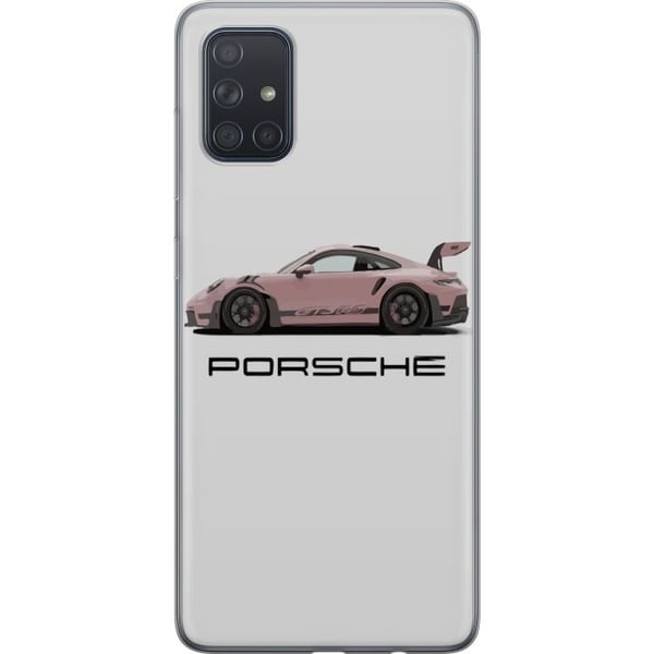 Kompatibel Mobilcover til Samsung Galaxy A71 Porsche 911 Pink