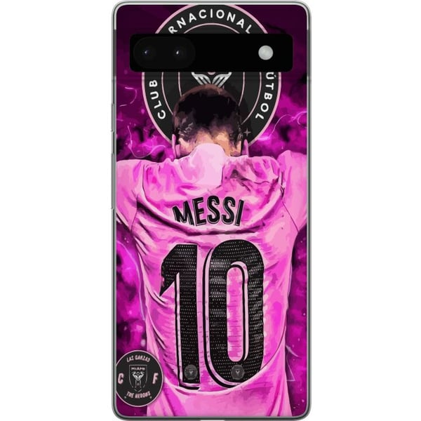 Yhteensopiva Puhelinkuori Google Pixel 6a Messi