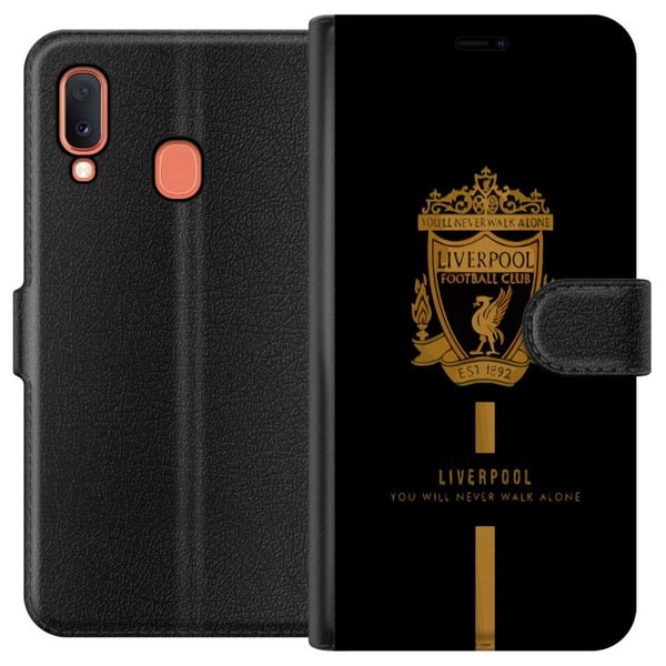 Kompatibelt Plånboksfodral till Samsung Galaxy A20e Liverpool