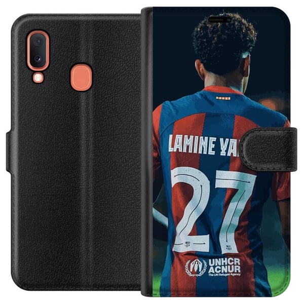 Yhteensopiva Lompakkokotelo Samsung Galaxy A20e Yamal Lamine