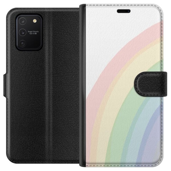 Kompatibelt Lommeboketui til Samsung Galaxy S10 Lite Regnbuen Kompatibelt Lommeboketui til Samsung Galaxy S10 Lite Regnbuen
